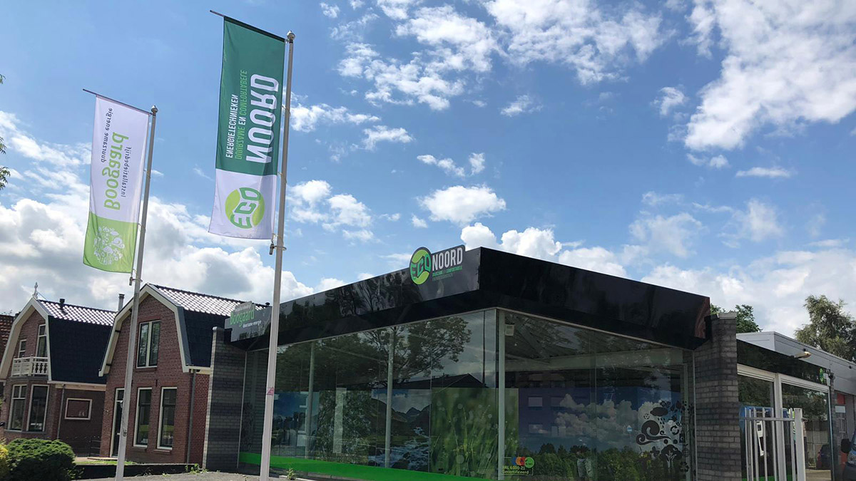 bedrijfsvlag_boogaard2 Bedrijfsvlag - Afbeelding 1